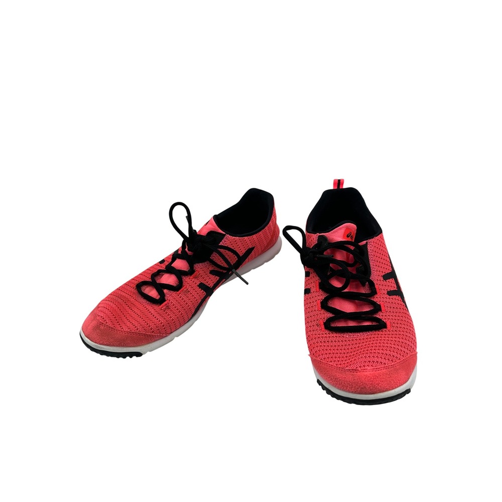 ASICS MetroLyte Running Shoes Womens 9 Coral Pink Good Q752N Mesh Athletic